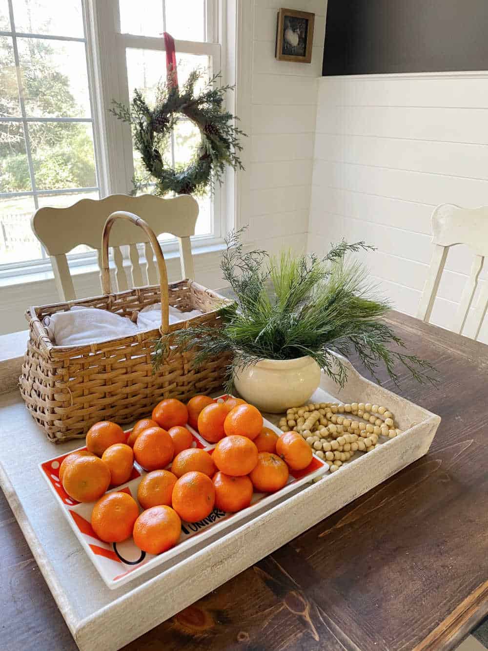 Christmas Table everyday centerpiece