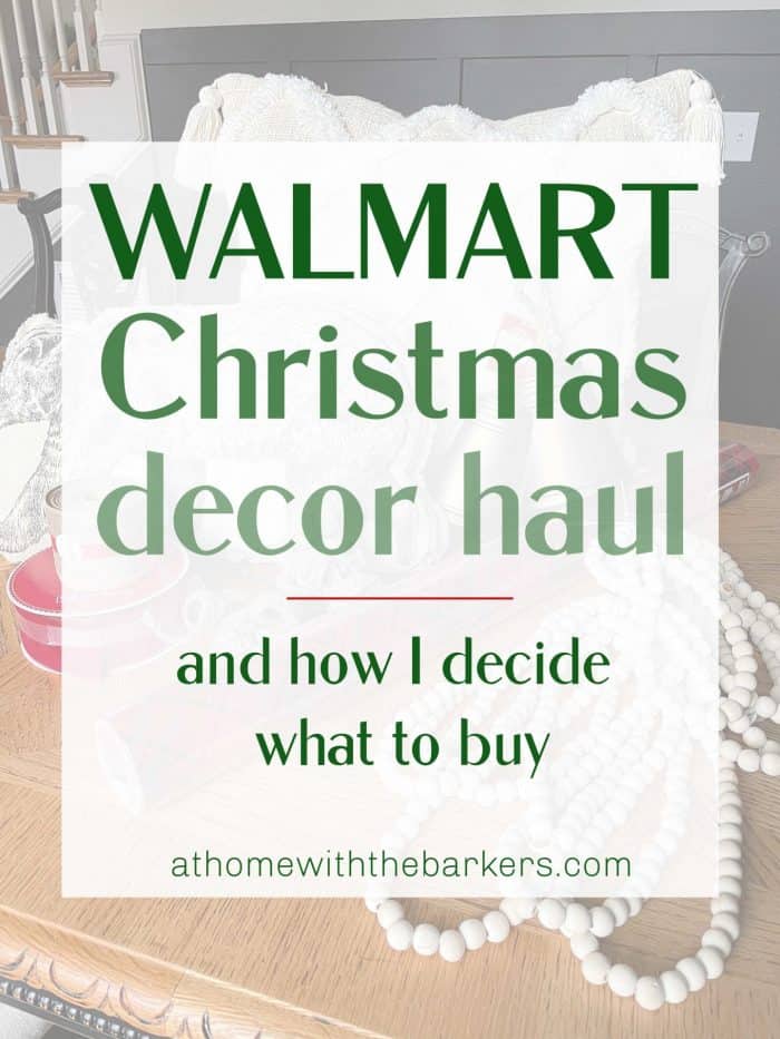 Walmart Christmas Decor Haul Graphic