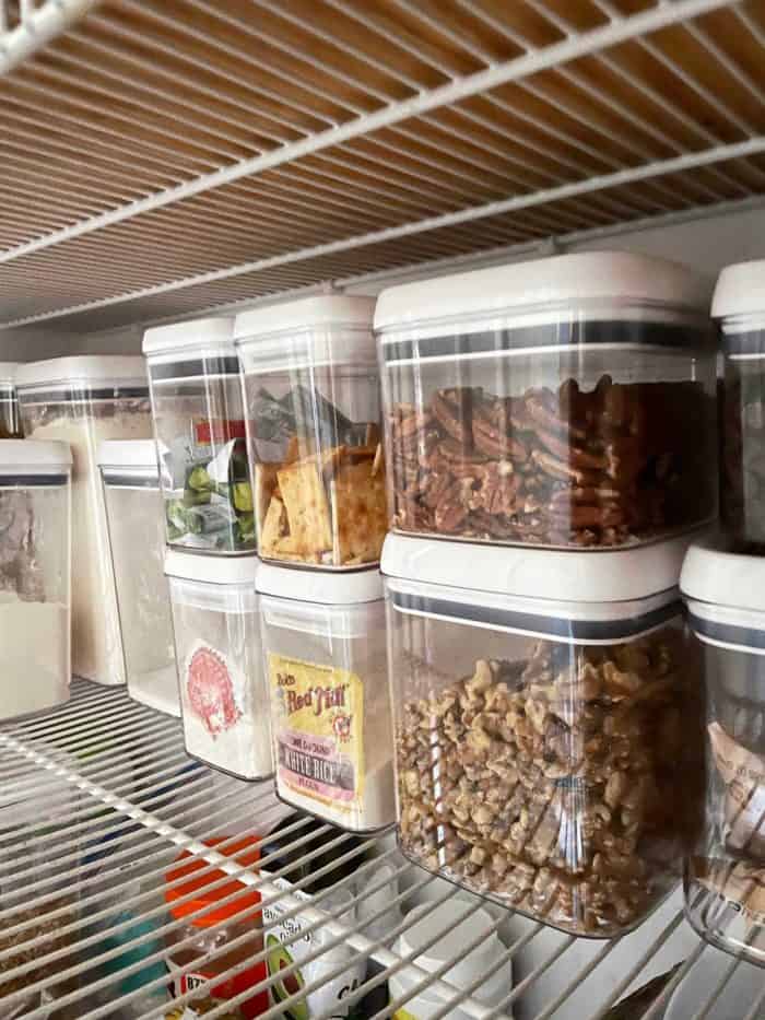 clear pantry containers