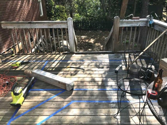 DIY Outdoor Kitchen new deck idea