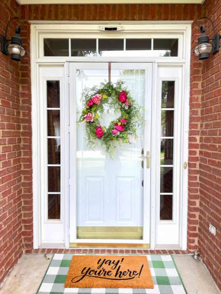 summer Front door wreath