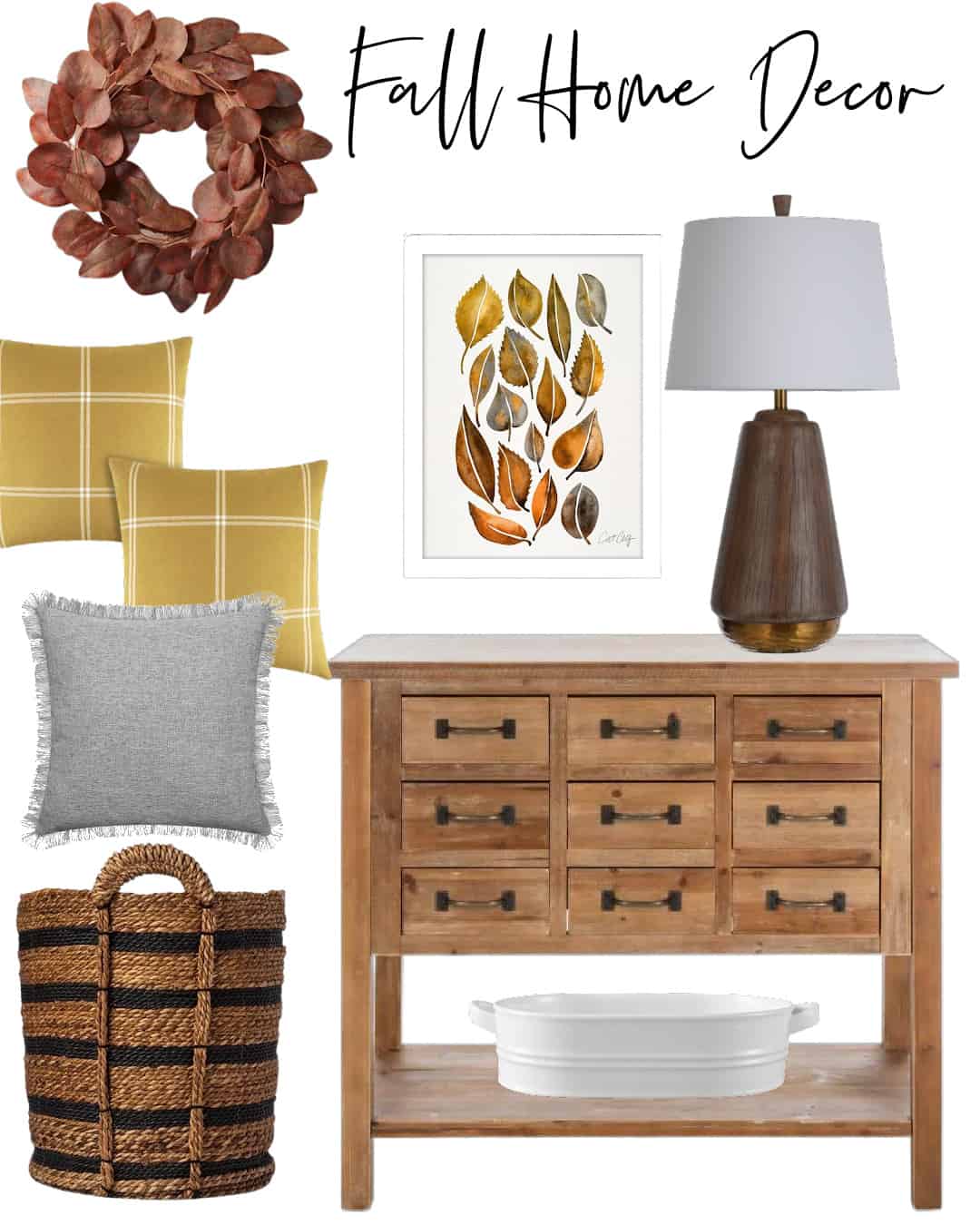 Fall Home Decor Graphic