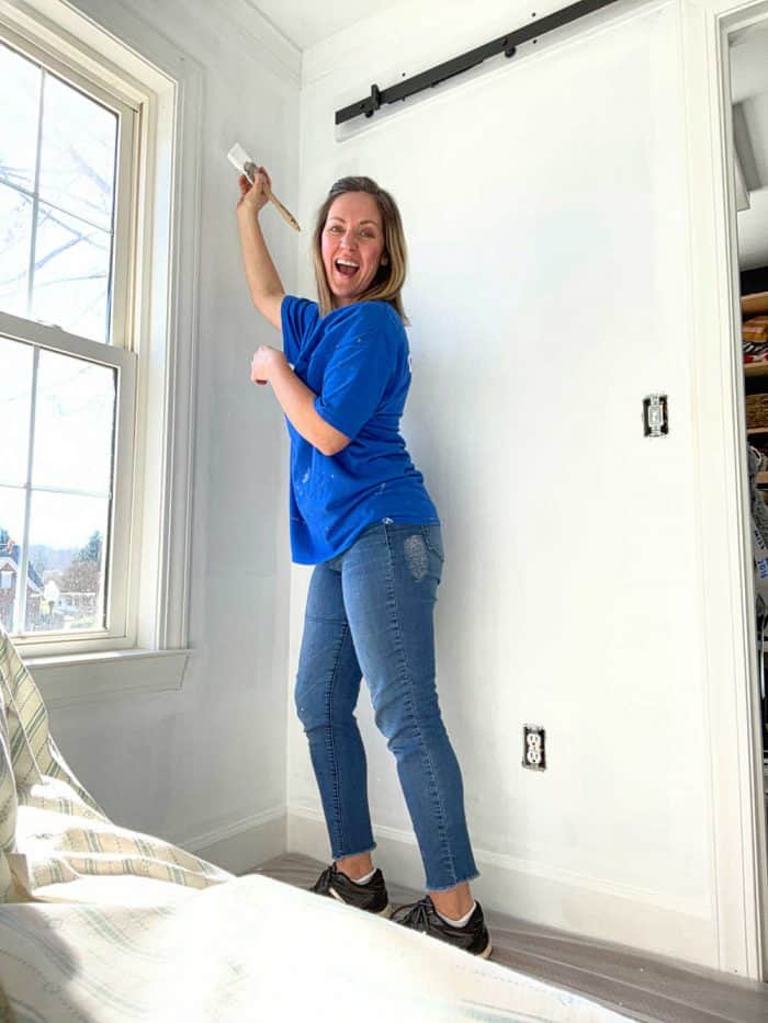 How to paint a room top to bottom for beginners