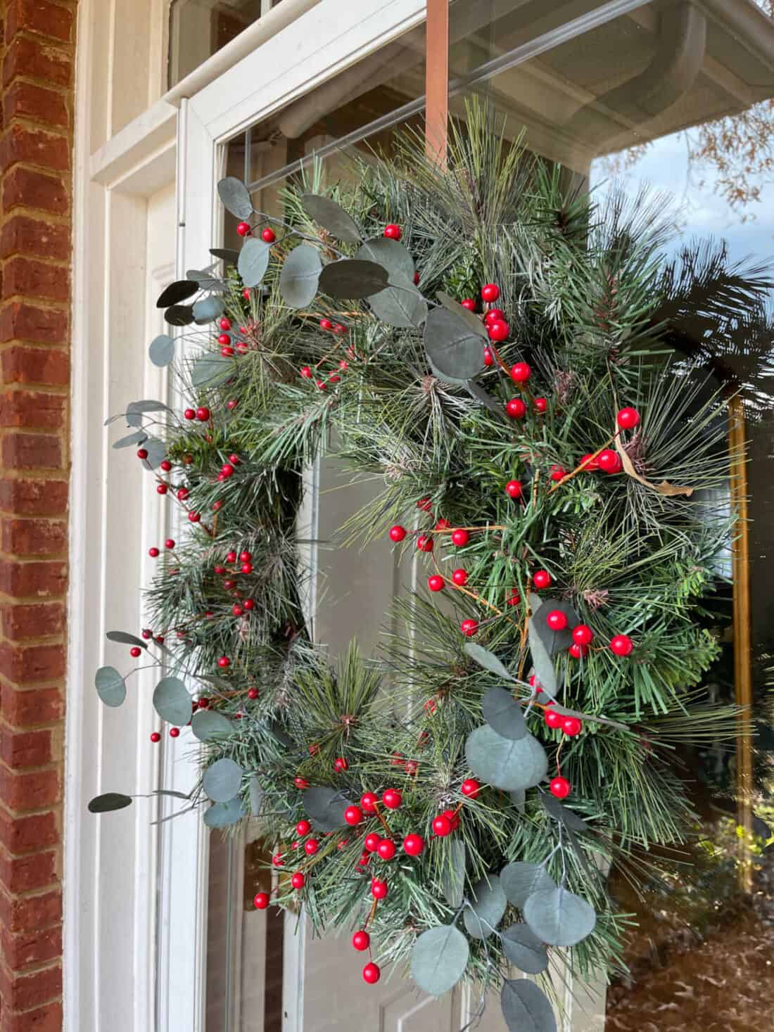 Christmas 2021 Day Tour porch wreath