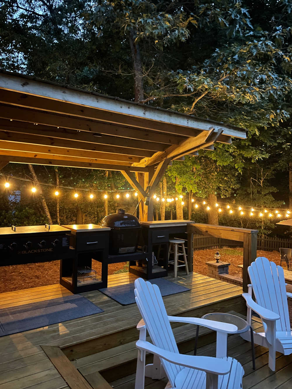 How to Hang Outdoor String Lights: From Deck, Tree, & More