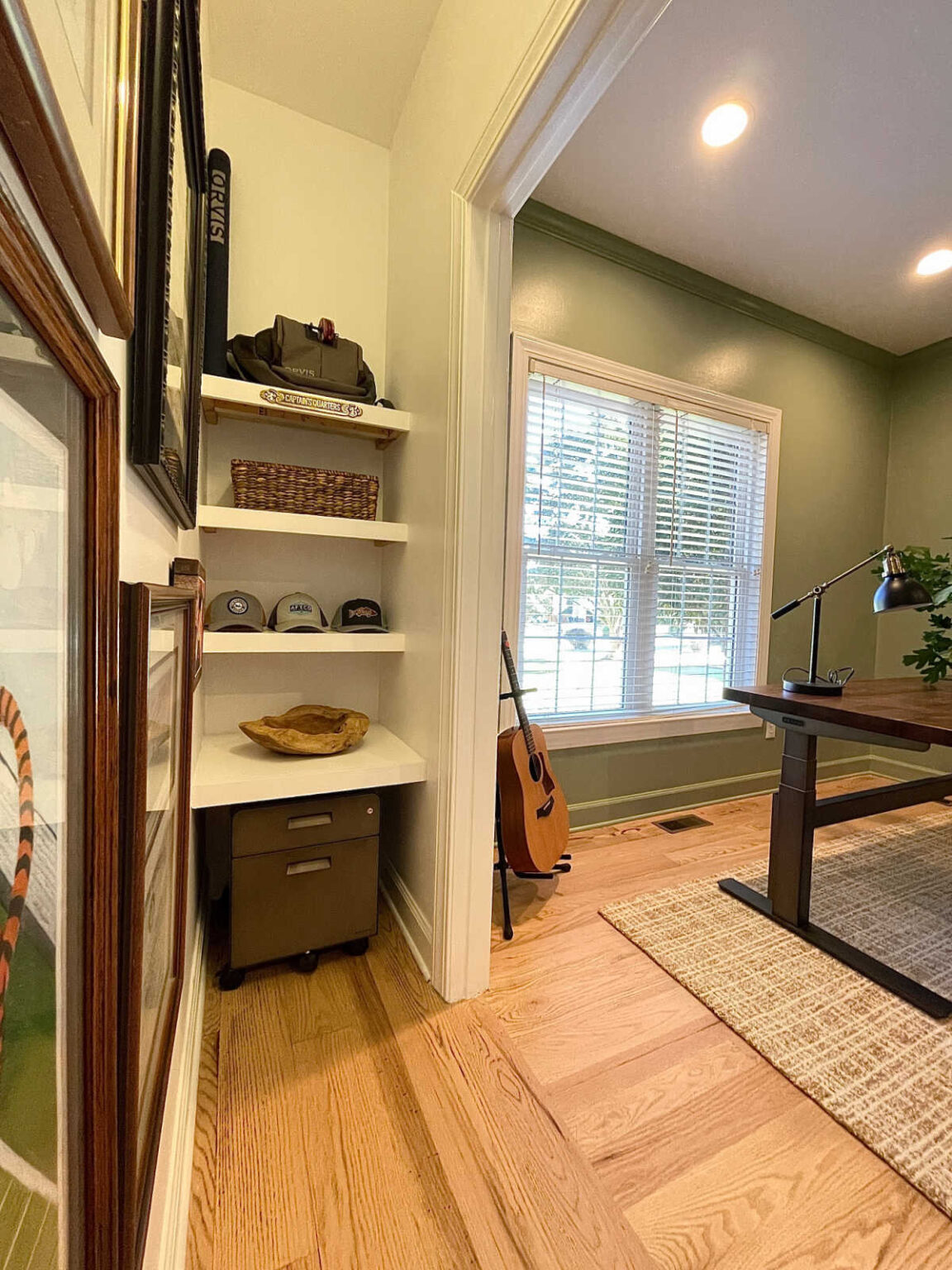 Relaxing Home Office Reveal - At Home With The Barkers
