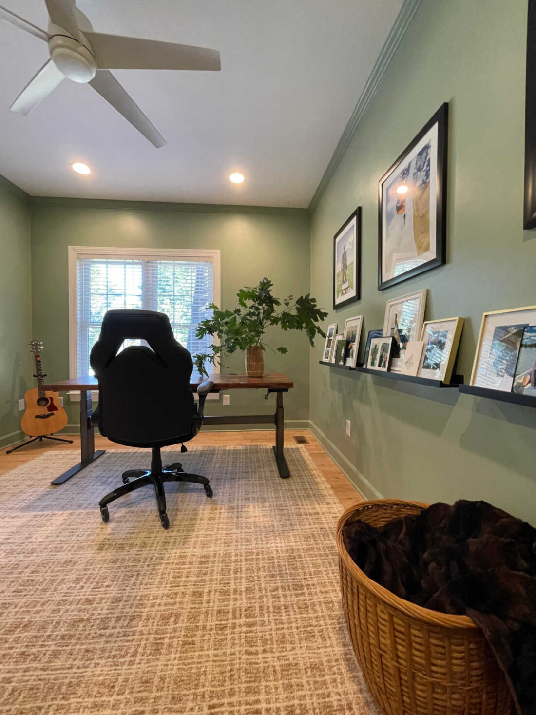 Home office makeover reveal