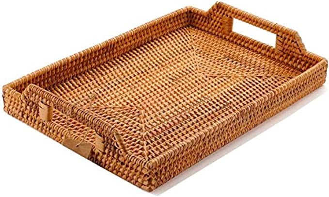 hand-woven rattan serving tray shopping link