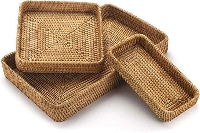 Rattan tray set of 3 shopping link