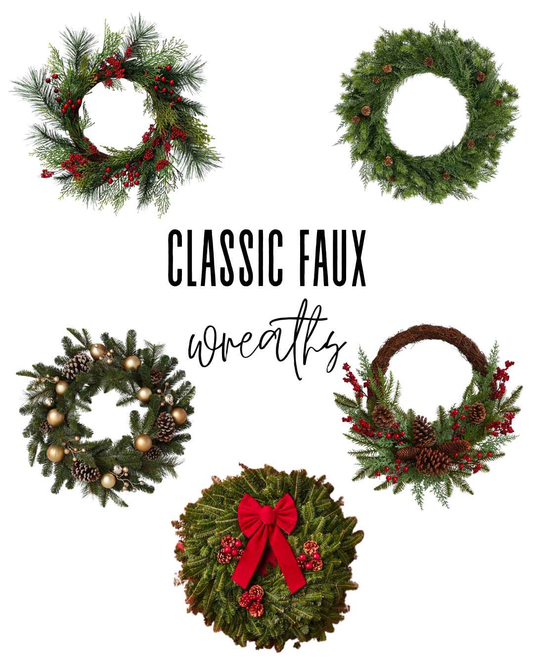 5 Classic holiday wreath ideas 