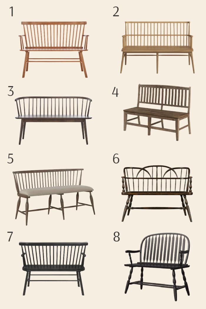 Wayfair antique style bench ideas