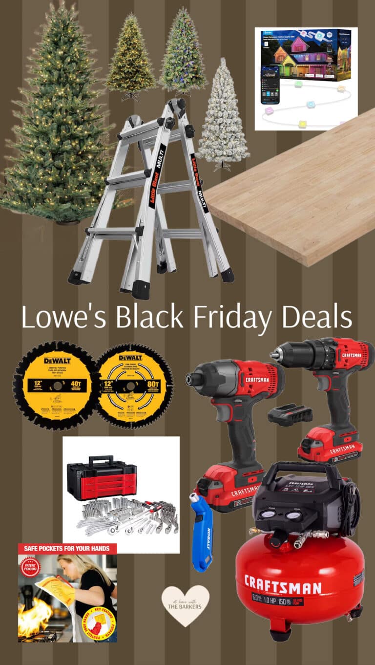 Lowe's Black Friday deals for home improvement projects